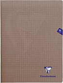 Cahier agrafé Mimesys grands carreaux couverture polypropyléne