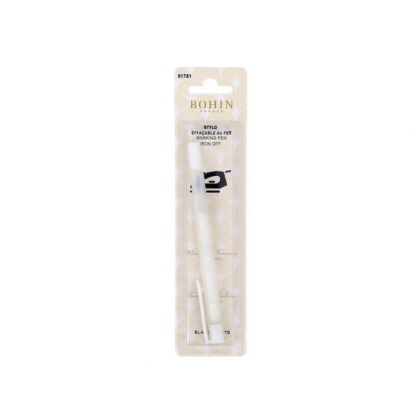 STYLO EFFACABLE AU FER / BLANC x1