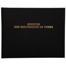 Registre 24x32cm - Mouvements de titres 100 pages