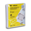 Pochettes bulles d'air 75 g/m² bande de protection par 10