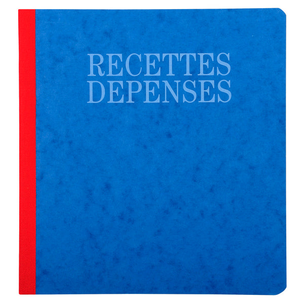 Piqûre 21x19cm recettes-dépenses 80 pages