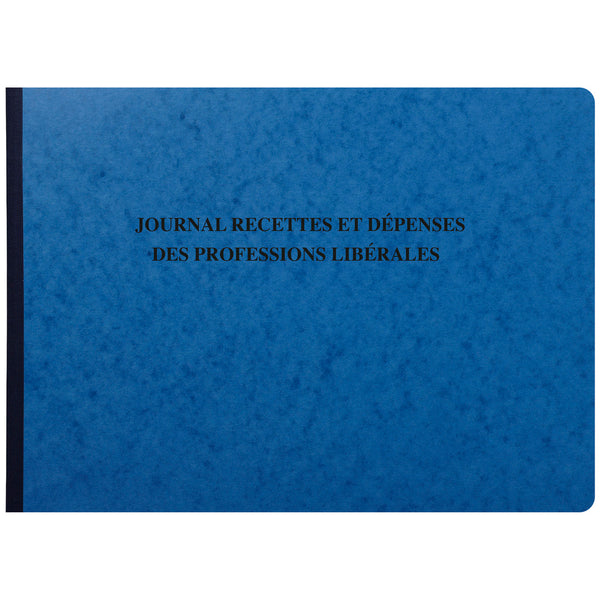 Piqûre 27x38cm - Journal des Recettes Dépenses des Professions libérales 80 pages