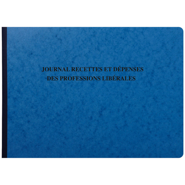 Piqûre 27x38cm - Journal des Recettes Dépenses des Professions libérales 80 pages