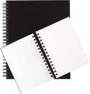 Carnet Spiralé Esquisse - 100 Feuilles Papier Dessin Ivoire au Grain Très Léger - Feuilles Détachables - 12x18 cm 90g