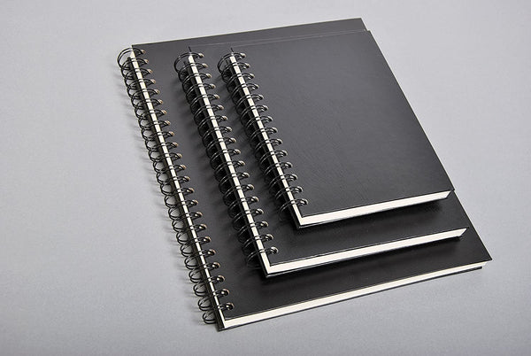 Carnet Spiralé Esquisse - 100 Feuilles Papier Dessin Ivoire au Grain Très Léger - Feuilles Détachables - 18x24 cm 90g
