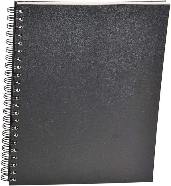 Carnet Spiralé Esquisse - 100 Feuilles Papier Dessin Ivoire au Grain Très Léger - Feuilles Détachables - 24x30 cm 90g