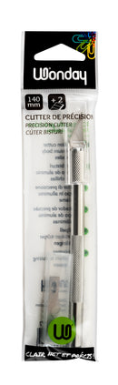 CUTTER DE PRÉCISION N°1 AVEC ÉTUI 2 LAMES PETITE LAME LS