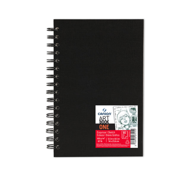 CARNET CANSON ART BOOK 14X21,6 100G 80F