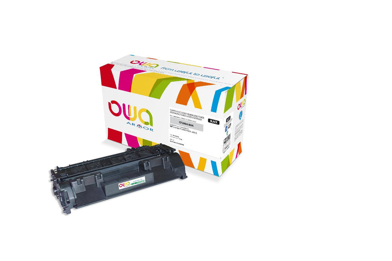 Cartouche laser compatible HP 80A - noir - Owa K15589OW