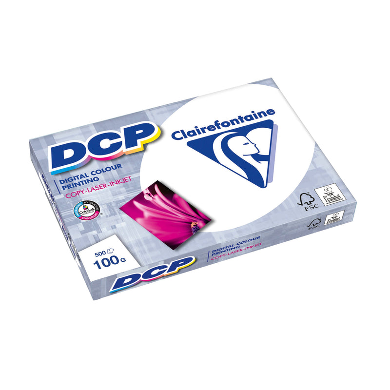 CLAIREFONTAINE -DCP -papier ULTRA blanc -A3 (297x420mm) -100gr/m2 -500 feuilles