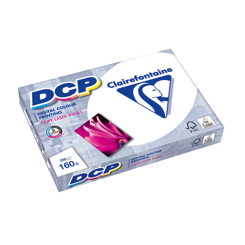 CLAIREFONTAINE -DCP -papier ULTRA blanc -A3 (297x420mm) -160gr/m2 -250 feuilles