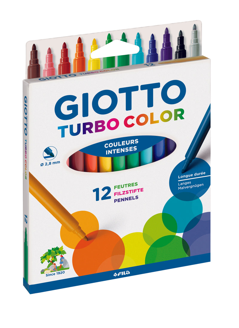 FEUTRES TURBO COLOR BOITE DE 12