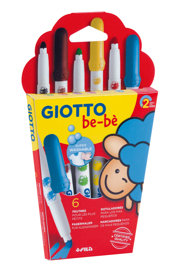 FEUTRES BEBE GIOTTO PAR 6