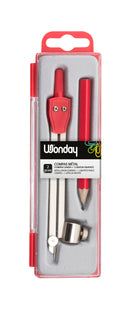 COMPAS  AVEC CRAYON MÉTAL