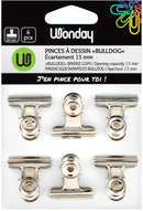 Pinces à dessin BULLDOG gris acier nickelé