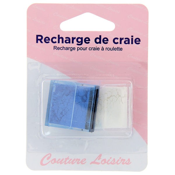 RECHARGE CRAIE POUR TRACEUR BLANC ET BLEUE