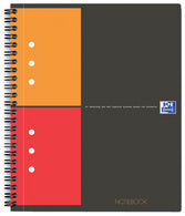 Cahier Oxford International "NOTEBOOK", A5+, quadrillé
