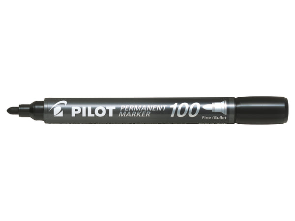 Marqueur PERMANENT  PILOT 100 - Pointe conique fine
