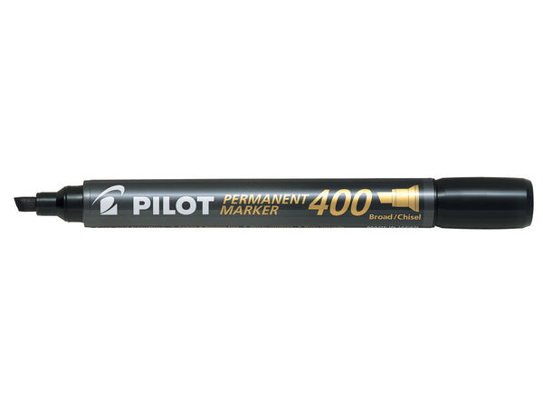 Marqueur permanent PILOT 400 -  Pointe biseautée large