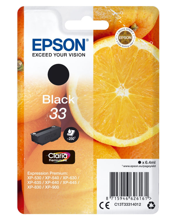 Epson 33 Oranges - cartouche d'encre originale