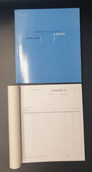 Manifold Livraisons 21x18cm 50 feuillets tripli autocopiants