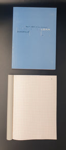 MANIFOLD QUADRILLÉ 5X5 21X13,5CM 50 FEUILLETS TRIPLI AUTOCOPIANTS