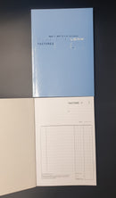 MANIFOLD FACTURES AVEC MENTION TVA 21X14,8CM 50 FEUILLETS TRIPLI AUTOCOPIANTS