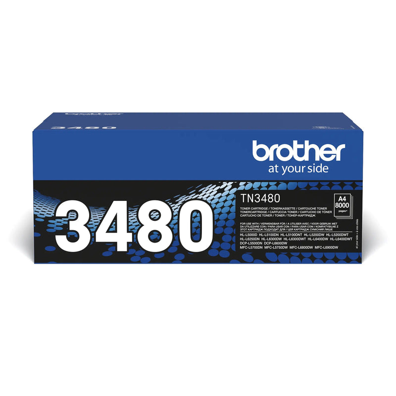 BROTHER TN3480BK  Cartouche laser noir original