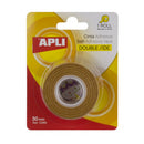 RUBAN ADHESIF DOUBLE FACE TRANSP 30x10