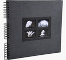 ALBUM PHOTOS À SPIRALES 60 PAGES NOIRES PASSION - 32X32 CM - NOIR