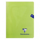 Cahier agrafé Mimesys grands carreaux couverture polypropyléne