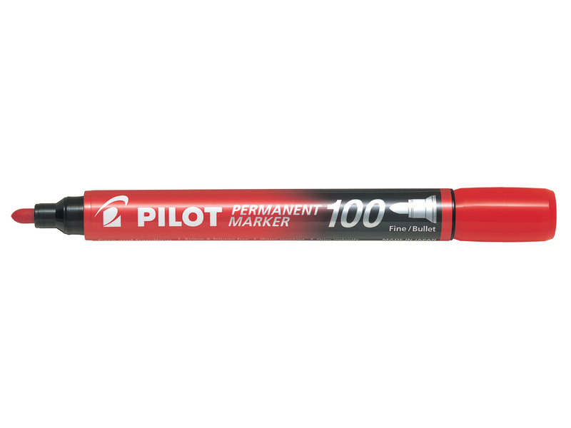 Marqueur PERMANENT  PILOT 100 - Pointe conique fine