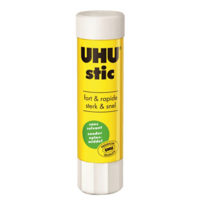Bâton de colle stic UHU , sans solvants, 8,2 g, avec capuchon